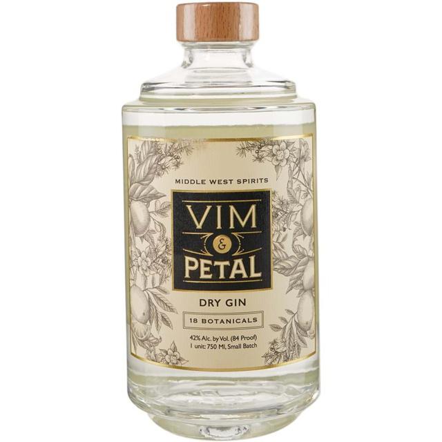 Vim and Petal Dry Gin Middle West Spirits 750 ml Gin