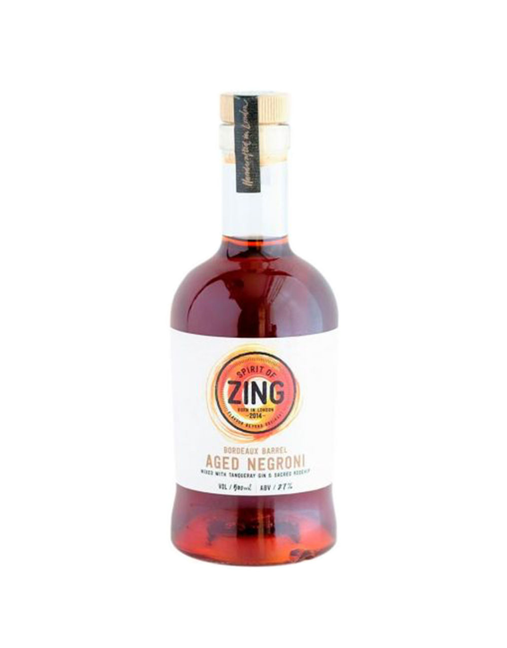World of Zing Bordeaux Cask Aged Negroni