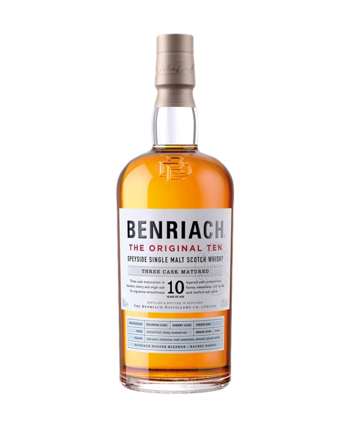 Benriach The Original Ten Tree Cask Matured 10 years Speyside Single Malt Scotch Whisky