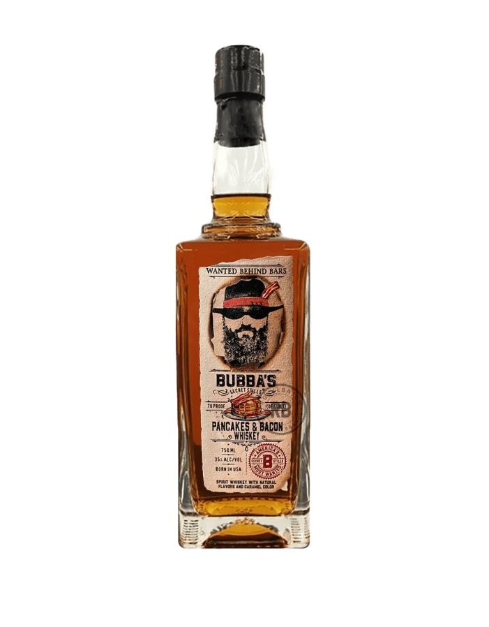 Bubba&amp;#39;s Secret Stills Pancakes and Bacon Flavored Whiskey