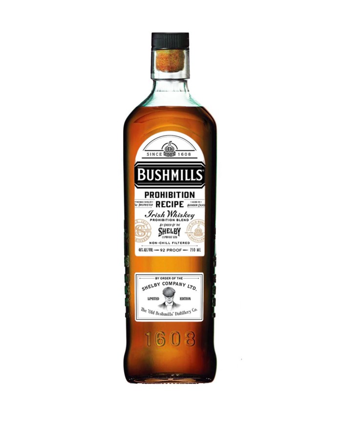Bushmills Peaky Blinders Prohibition Recipe Whiskey