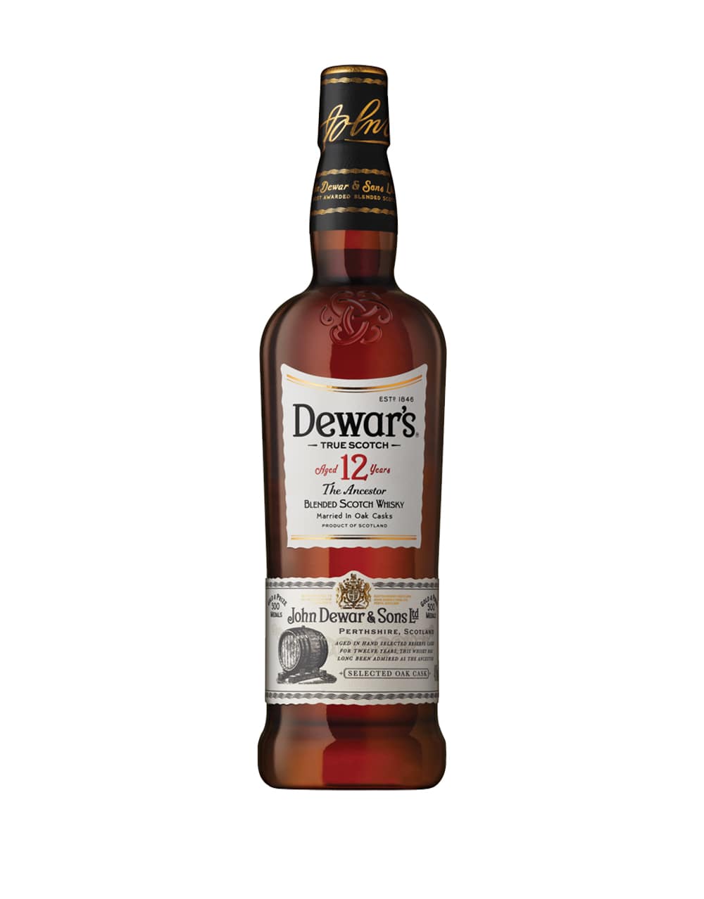DEWARS 12 Year Old Scotch Whisky