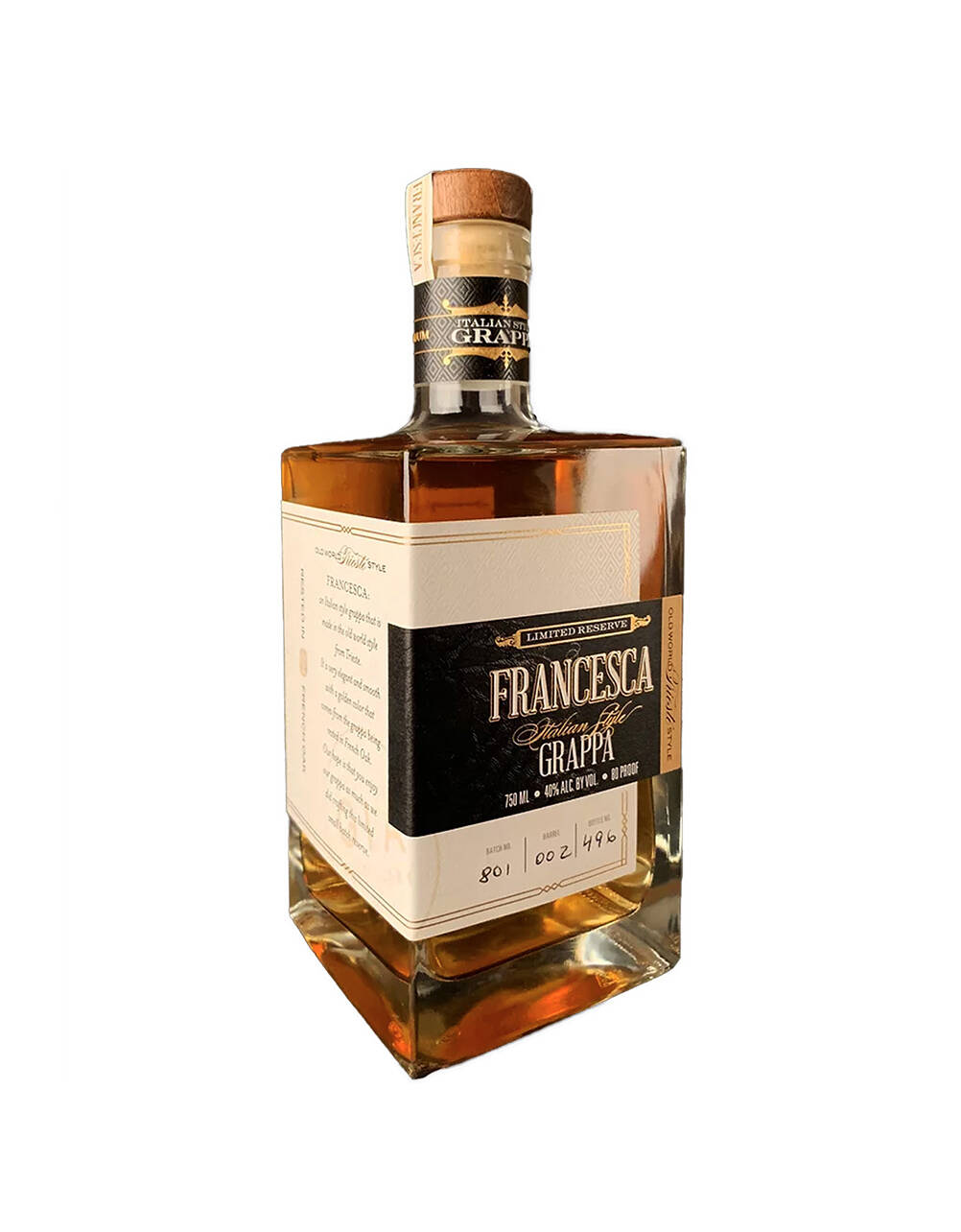 Francesca Grappa Liqueur | Royal Batch