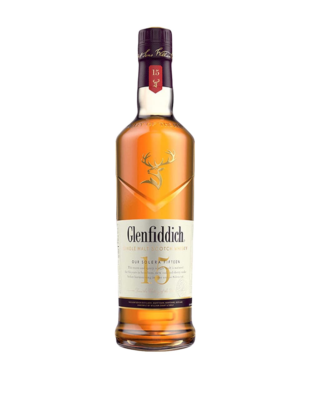 Glenfiddich 15 Year Old Solera Reserve Single Malt Scotch Whisky