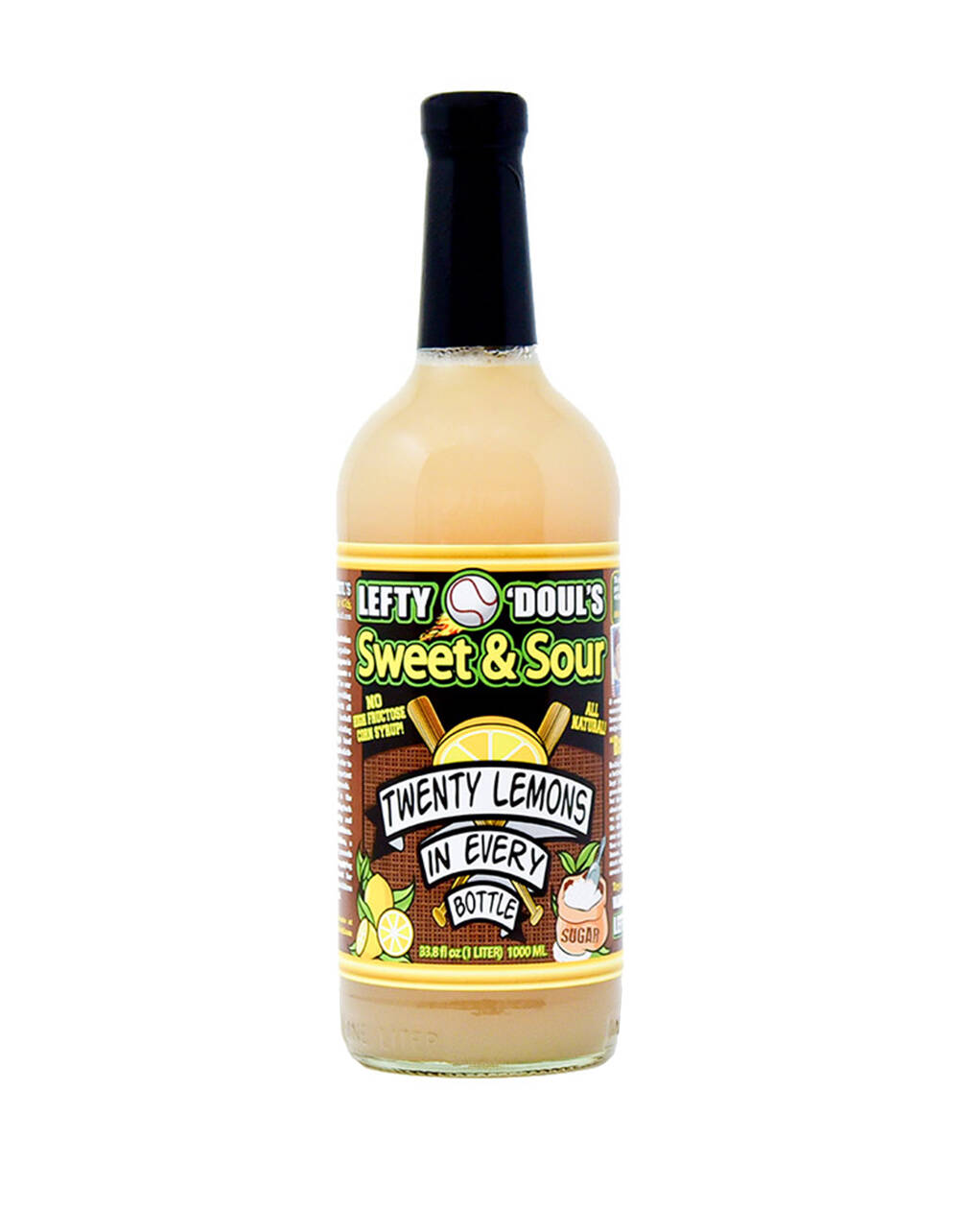 Lefty O’Doul’s Sweet and Sour Cocktail Mixes 1L Royal Batch