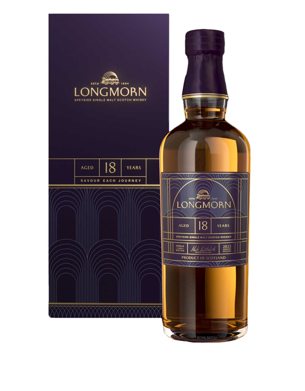 Longmorn 18 year old speyside whiskey royal batch