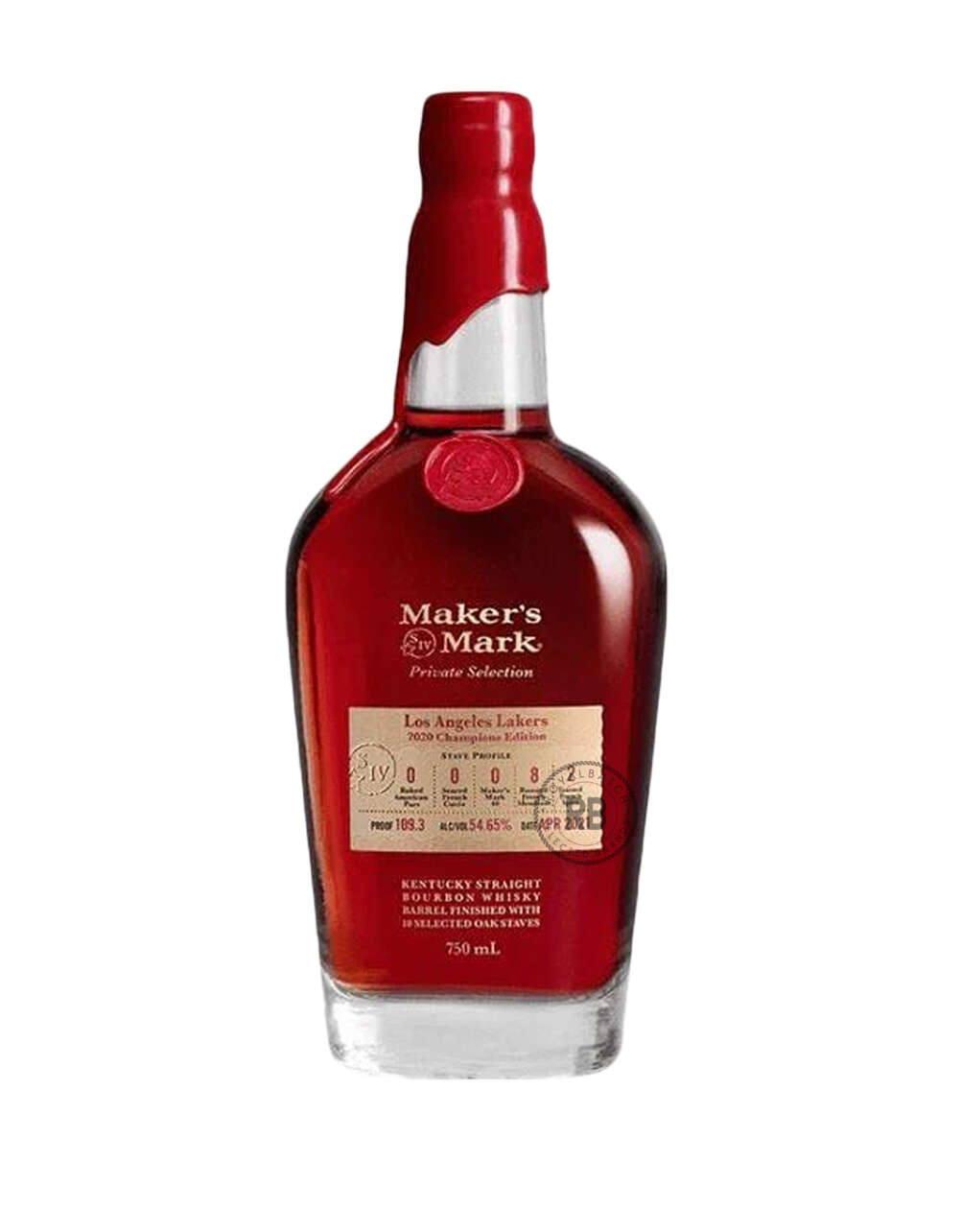 Maker&amp;#39;s Mark Los Angeles Lakers Champions | Royal Batch