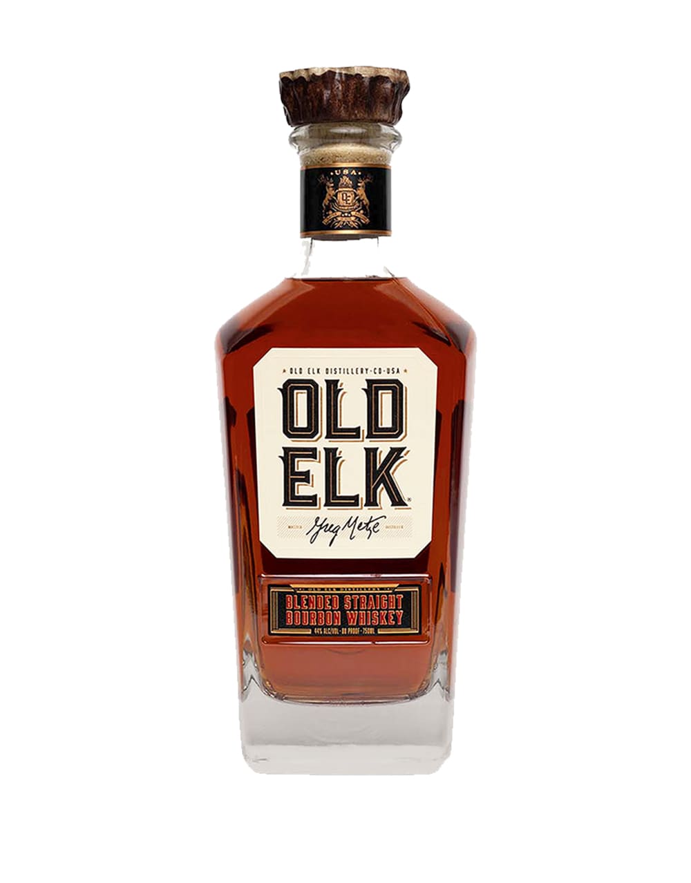 Old Elk Blended Straight Bourbon Whiskey