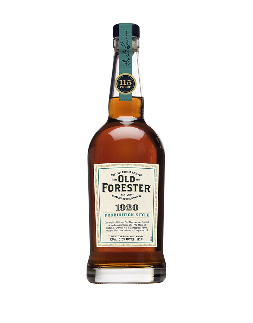 Old Forester 1920 Prohibition Style Bourbon Whiskey