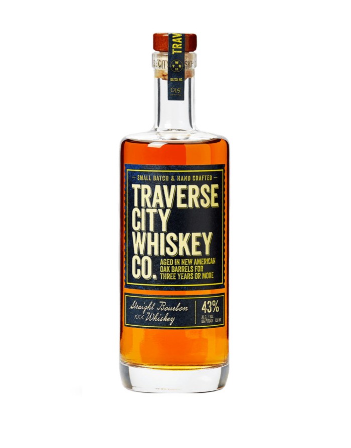 Traverse City Whiskey Co. Small Batch & Hand Crafted Straight Bourbon Whiskey