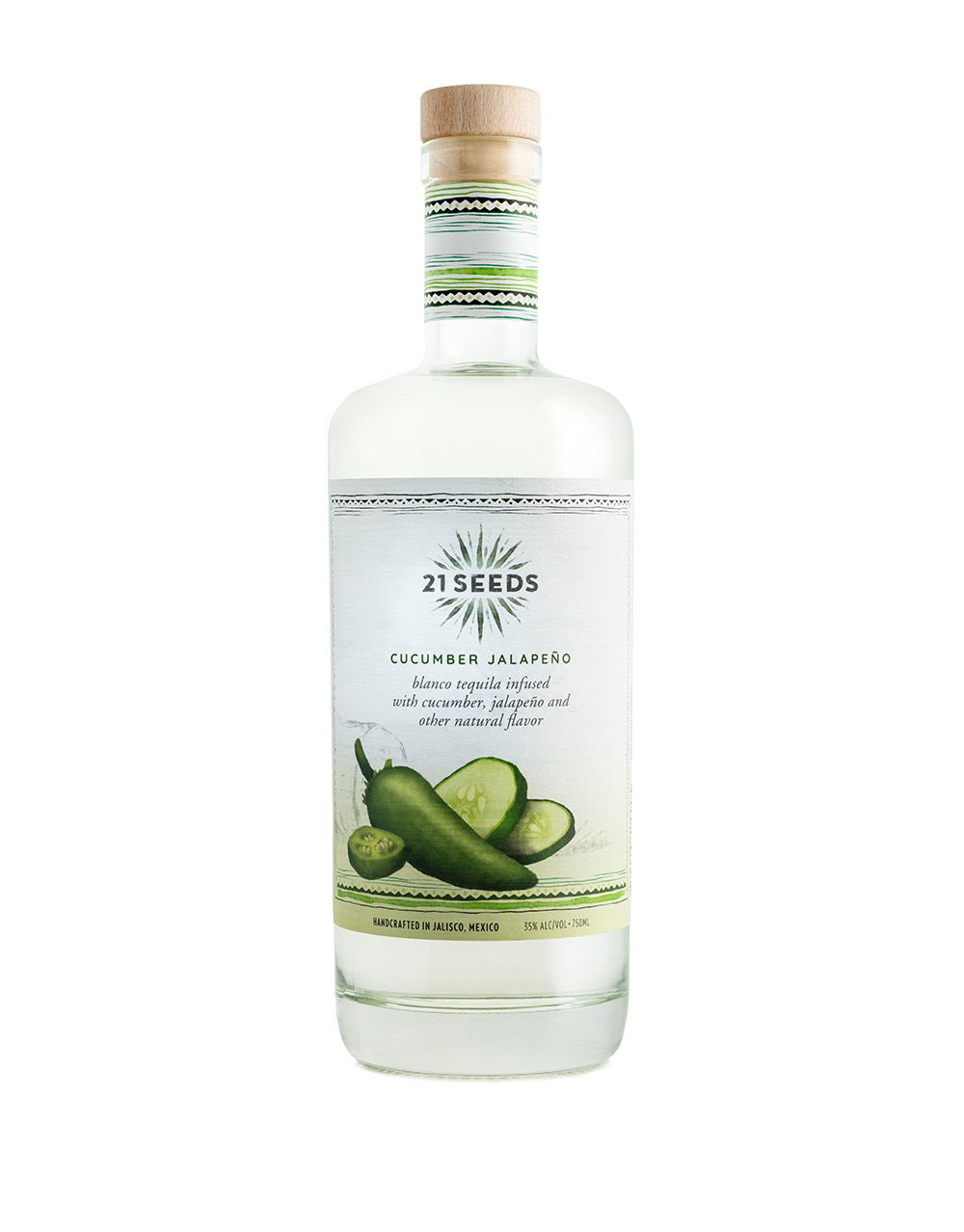 21 Seeds Cucumber Jalapeno Blanco Tequila