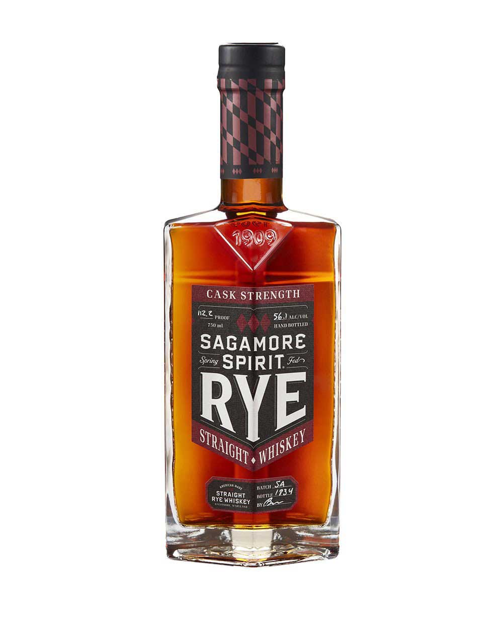 Sagamore Spirit Cask Strength Rye Whiskey